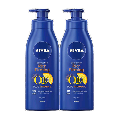 澳大利亚直邮Nivea妮维雅辅酶Q10紧肤身体乳48h保湿滋养400m正品