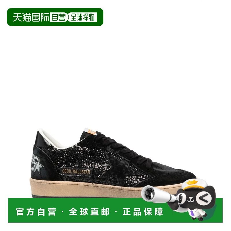 香港直邮GOLDEN GOOSE 女士 "BALLSTAR" UPPER AND SPUR 亮片尼龙,运动鞋new,运动休闲鞋,淘宝优惠券,粉丝福利购,淘宝优惠卷