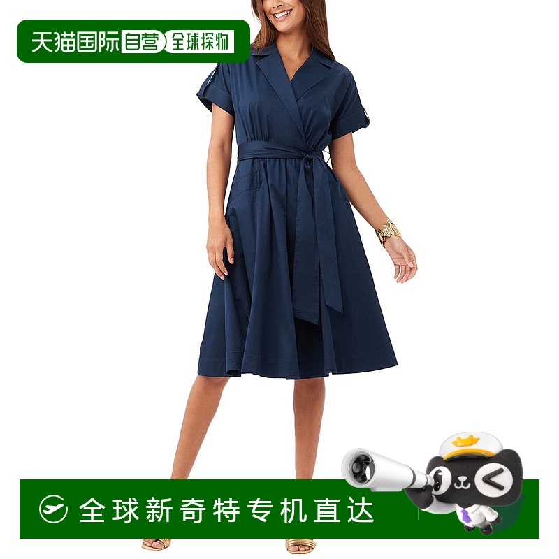 自营Trina Turk Commodore Dress - blue 【美国奥莱】直发