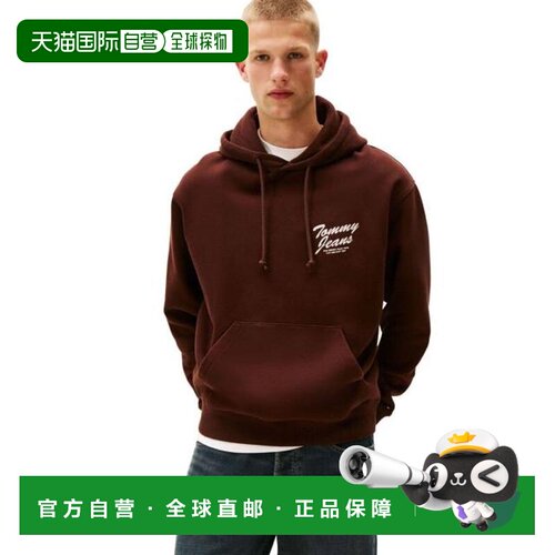 日本直邮Tommy Hilfiger TOMMY JEANS 纪念图案连帽卫衣