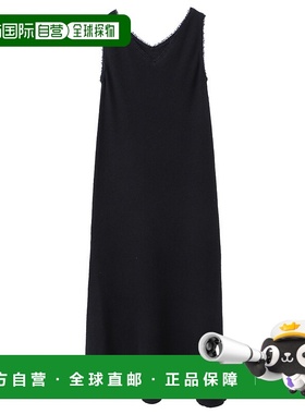 1h可退 日本直邮martinique 女士夏季宽领毛线针织连衣裙 A0351KA