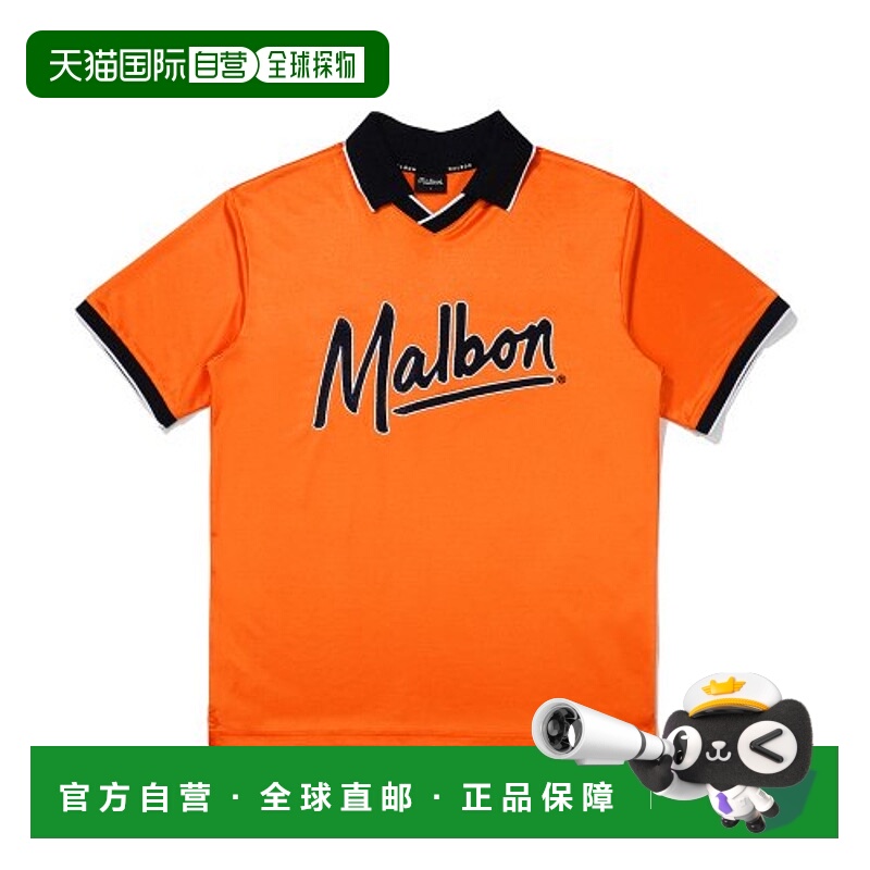 韩国直邮MALBON GOLF休闲时尚高高尔夫运动T恤M3221PTS03
