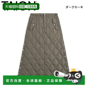 W150SKBML TAION 1LO 女士户外服装 日本直邮Taion 下装 羽绒裙