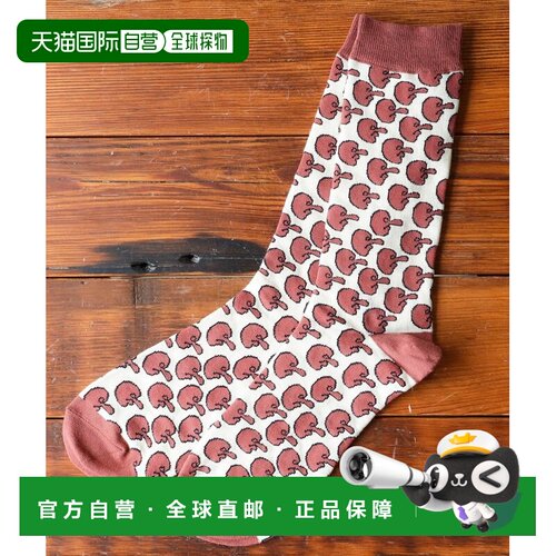 日本直邮京伝TEXTILE 山东京传小纹图案纺织品袜子