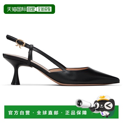 香港直邮Gianvito Rossi 吉安维托 罗西 女士 黑色 Ascent 55 中