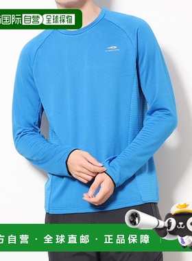 日本直邮TIGORA 男士陆地/跑步长袖T恤 Grid Fleece Long Sleeve