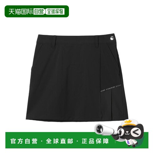 日本直邮Le Coq Sportif 不对称百褶一体式高尔夫女裙 防水2WAYU
