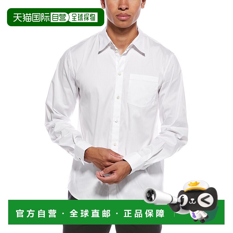 自营 Helmut Lang标志衬衫-白色 美国奥莱直发新款