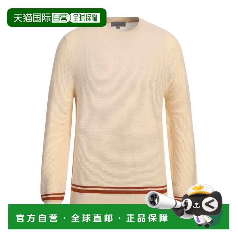 1h可退 香港直邮Canali 康钠丽 男士 毛衣 beige米色 舒适时尚,男装,针织衫/毛衣,淘宝优惠券,粉丝福利购,淘宝优惠卷
