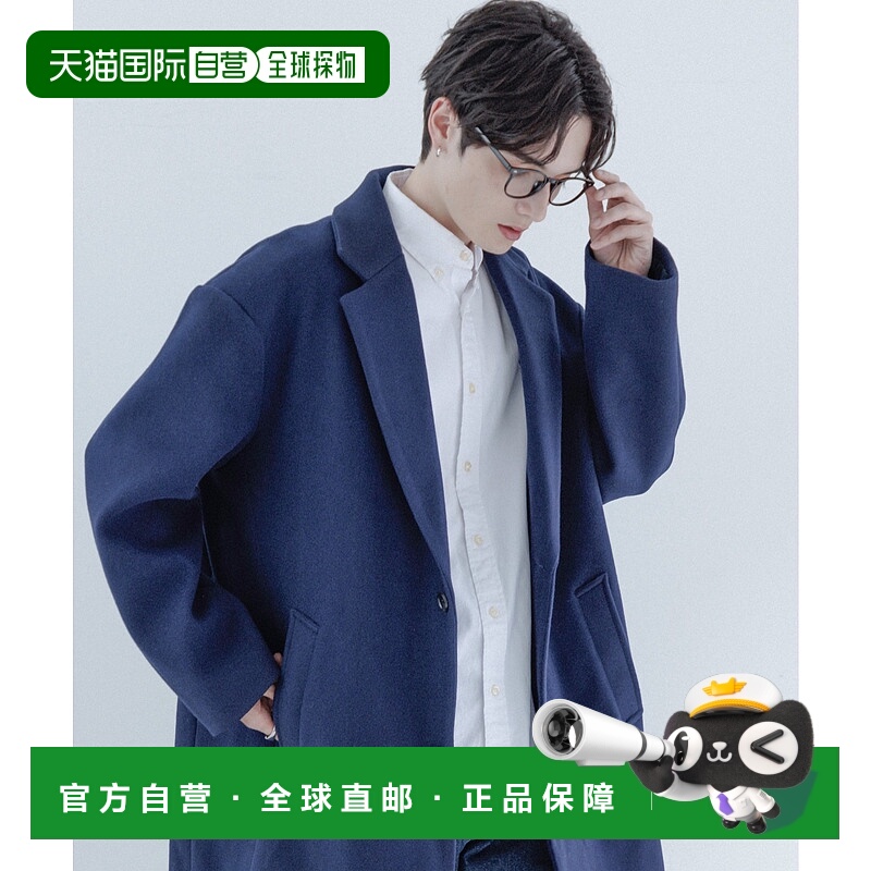1h可退 日本直邮CavariA 男女同款 落肩设计 Chester Coat 宽松丸