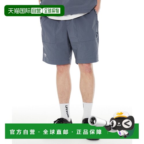 韩国直邮LIFEWORK 公用新款男士休闲裤短裤LW242WS171