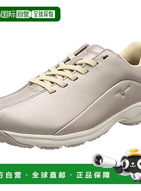 【日本直邮】美津浓 步行鞋 女款脚跟贴合牛皮米色22cm3E B1GD191