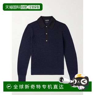 Ford 华尔夫针织羊 香港直邮潮奢 修身 1h可退 男士 汤姆 Tom 福特