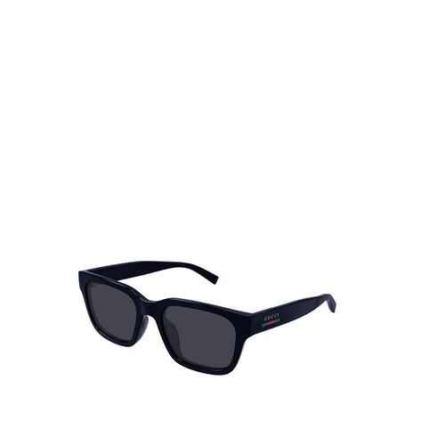 GUCCI 男士太阳镜 GG1857S004 SS2025 黑色 方框太阳眼镜