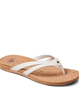 潮奢 reef 女士 Pacific Joy 拖鞋 white白色 舒适时尚