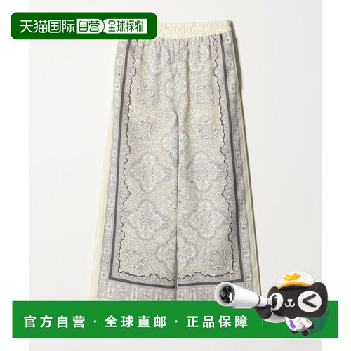 日本直邮UNITED ARROWS 女装 scarf印花休闲裤 15142990002阔腿裤