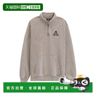 自营欧洲直邮Vans MTE男士浅卡其灰涤纶休闲卫衣