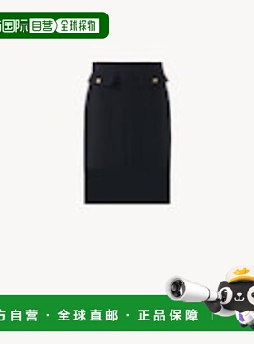 香港直邮CHLOÉ 女士半身裙 CH25AJU10935001 AW2025 黑色 Boucl W