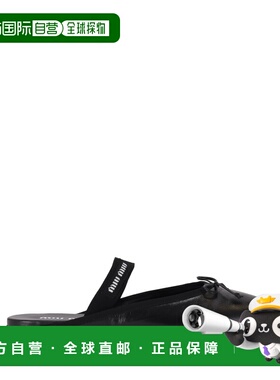 1h可退 香港直邮Miu Miu 缪缪 女士 SABOT CAPRETTO 4 凉鞋 5F451