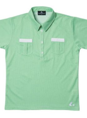 日本直邮LUCENT 女式比赛衬衫绿色网球 XLP4715 女式短袖