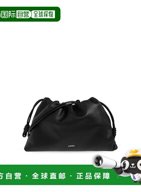 香港直邮LOEWE 女士手提包 A411FPDX640BLACK SS2026 黑色 Large