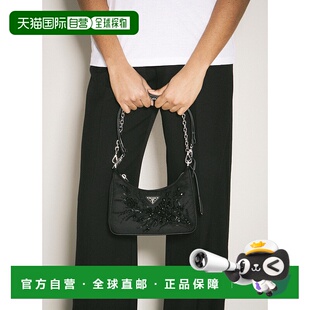 香港直邮Prada 普拉达 女士 迷你复刻版单肩包 1BC2042C4Q女包