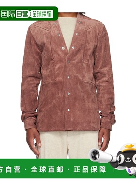 香港直邮RICK OWENS 男士夹克 RU02E1287LCS13 AW2025 粉红色