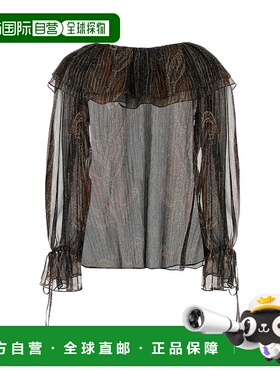 香港直邮SAINT LAURENT 女士T恤 819882Y3K614052 SS2025上衣女装