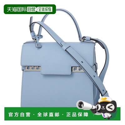 日本直邮DELVAUX 女士 Tempe PM 手提包/单肩包 蓝色 (aa0612bkn0