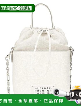韩国直邮MAISON MARGIELA 25FW 5AC 小型斜挎包 白色 S61WG0035 P