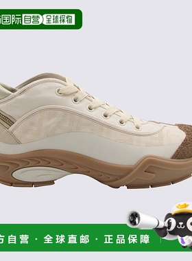 香港直邮FENDI 男士运动鞋 7L1663AQX9F1NLP SS2025 白色 SNEAKER