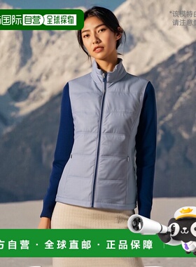 Cutter & Buck 女式 Cora 绗缝毛衣夹克 - 蓝色 【美国奥莱】直发