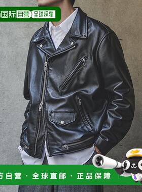 1h可退 日本直邮Schott × marka 男装 柔软羊皮 DOUBLE RIDERS