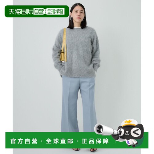 日本直邮Chaos 女士 直筒西裤 高密度羊毛面料 英国经典人字纹 14
