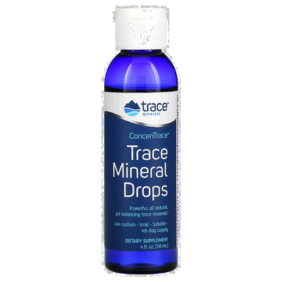 香港直发Trace Minerals矿物质滴剂平衡矿物质清真食品118ml