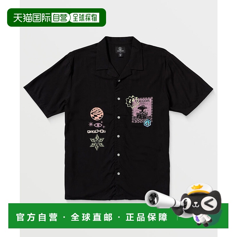 1h可退 日本直邮VOLCOM 男女同款短袖衬衫 FA F RYGALSKI款 A0412
