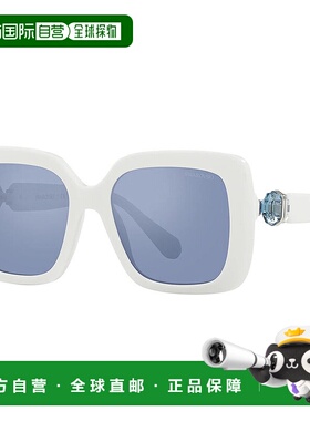 自营Swarovski  SK 6001 100355 55mm Womens Square Sunglasses