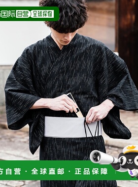 日本直邮Rocky Monroe 男士浴衣5件套[RK6854EM017155] 黑色 服饰