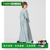 连衣裙 1h可退 61261 女装 宽松半透明褶饰长袖 日本直邮Ray BEAMS