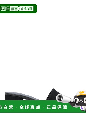 香港直邮Givenchy 纪梵希 女士 黑色 4G 凉鞋 BE306VE1PU高跟拖鞋