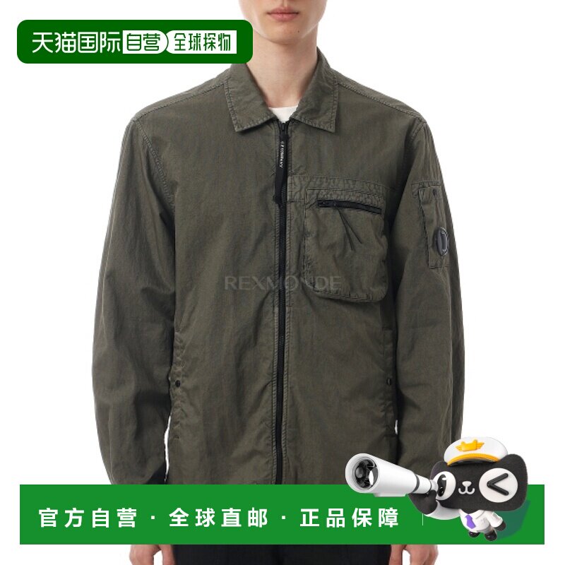 韩国直邮CP COMPANY Panama-R 拉链式镜头罩衫 (20CMOS074A 11054