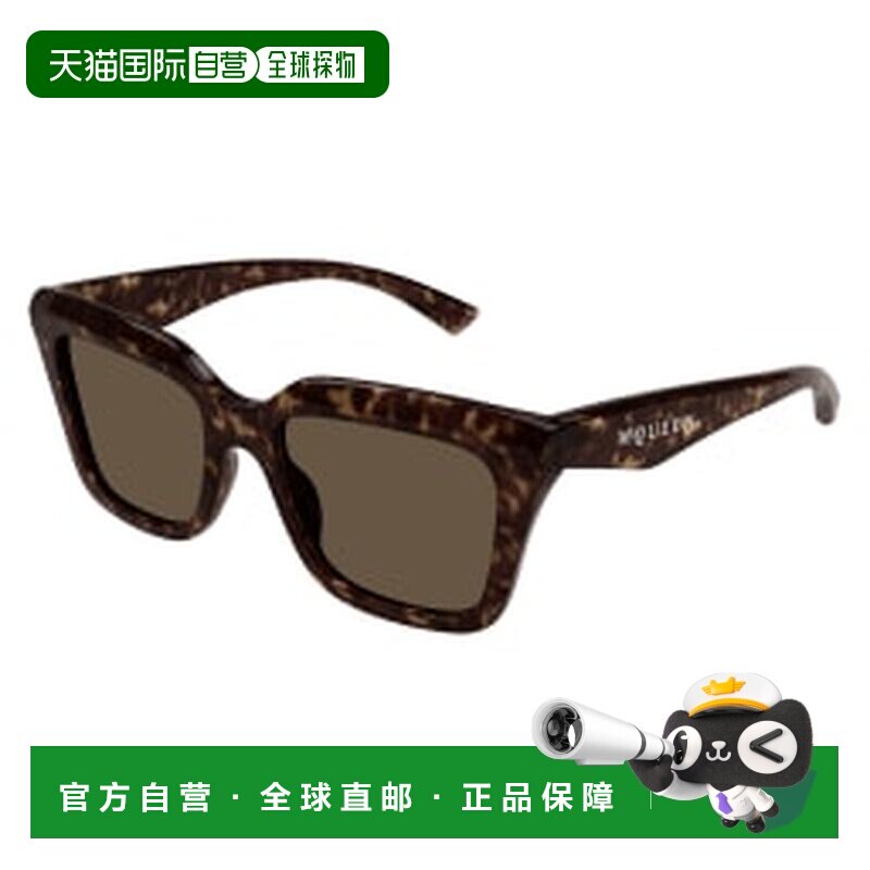 1h可退 香港直邮mcqueen 亚历山大 麦昆 女士 几何框太阳镜 AM047
