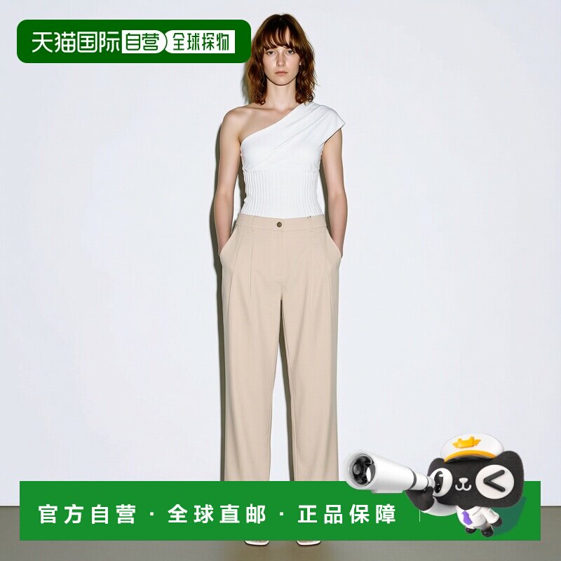 欧洲直邮calvin klein/凯文克莱 女士 休闲裤阔腿裤西装裤