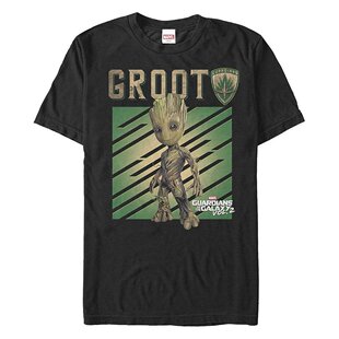 Groot Tree 短袖 Fifth 男士 圆领 恤 Sun