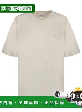 香港直邮Ami Paris 男士T恤 UTS334JE0172185 AW2025 白色短袖