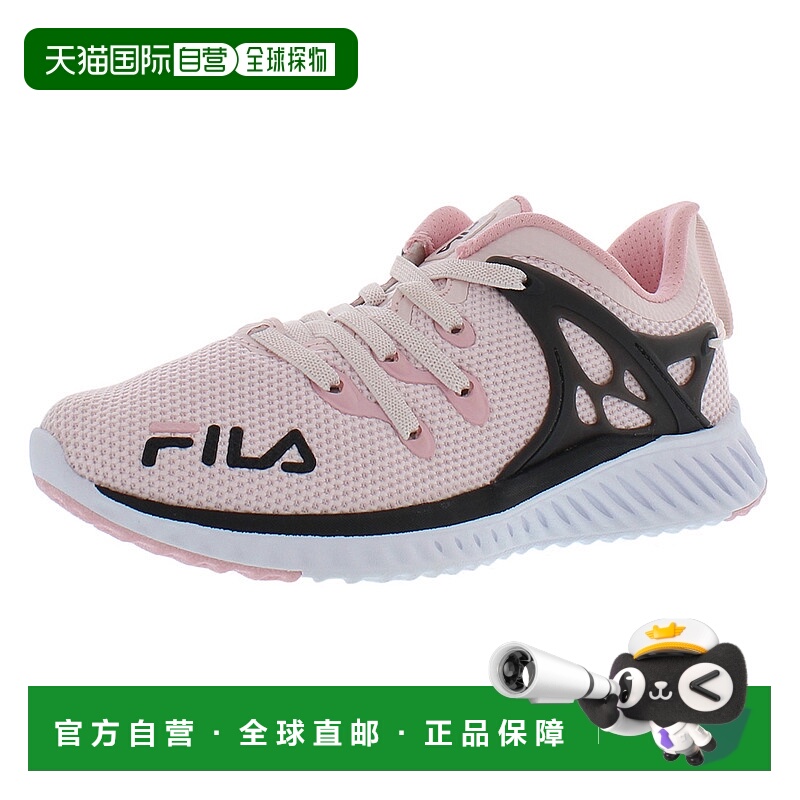 Fila斐乐女童休闲鞋平底低帮系带运动百搭