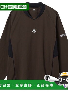 日本直邮DESCENTE 长袖排球滑雪衬衫男女通用DV5FWB01U-BW