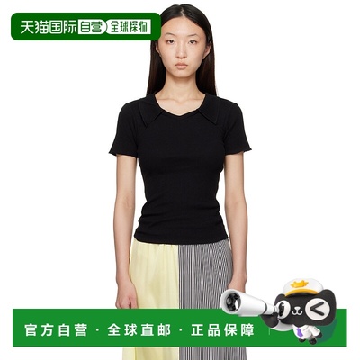 1h可退 香港直邮潮奢 Baserange 女士 黑色 Iso T 恤 TTITR