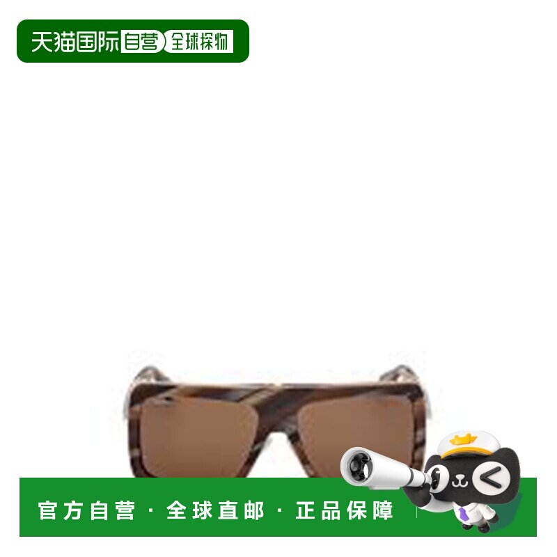 香港直邮MAX MARA 女士眼镜 MM011962E AW2025 棕色 全框太阳镜