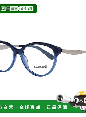 自营Roberto Cavalli女士金属眼镜（镜架）-蓝色 美国奥莱直发